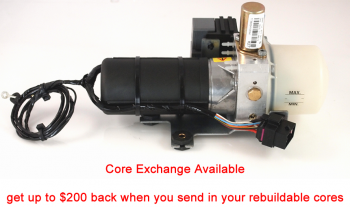 Special Option: Core exchange for '98-'06 Audi TT Convertible Top Hydraulic Pump